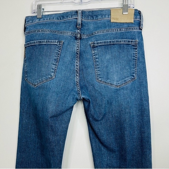 Paige Blue Federal Slim Straight Jeans 30W - Picture 6 of 7